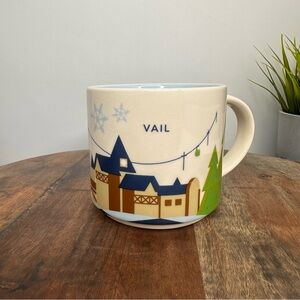 Starbucks Vail Themed Mug with Winter Scene 2017